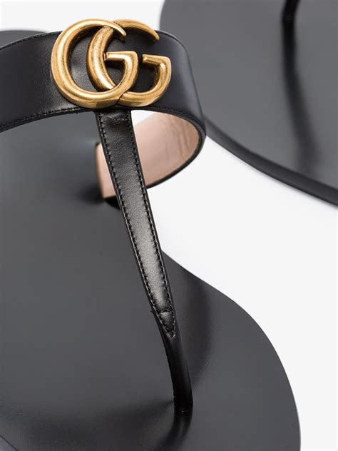 gucci gg marmont leather sandals|gucci marmont sandals review.